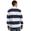 Classic Striped Rugby Polo — Long Sleeve Club Shirt