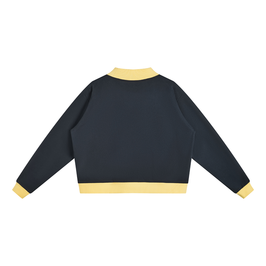 Women’s Mock Neck Crewneck Sweatshirt