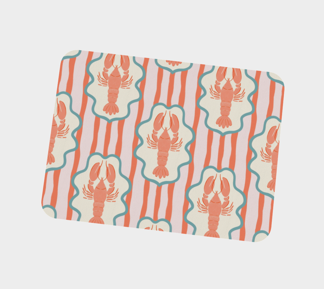 Lobster for dinner placemats