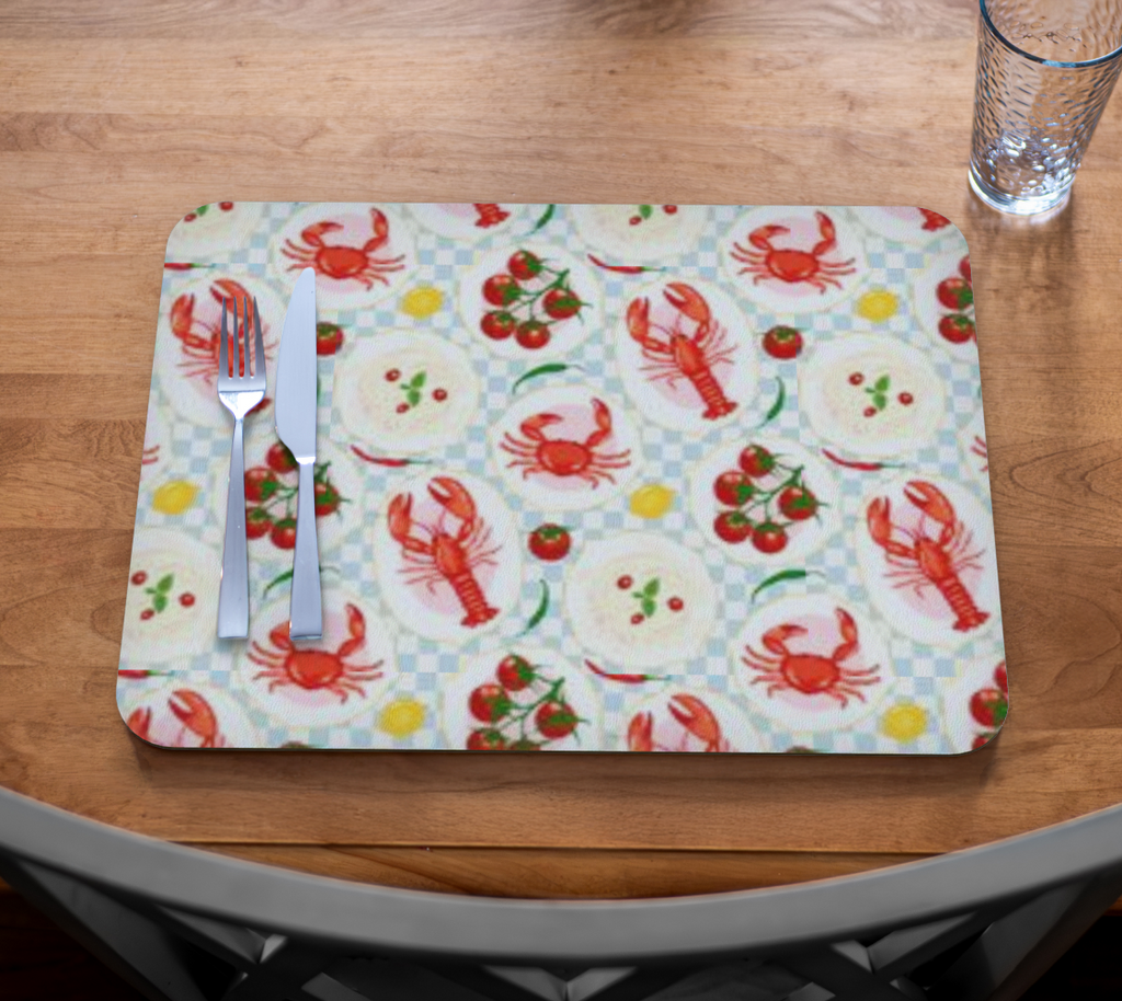Seafood Dinner Place Mats