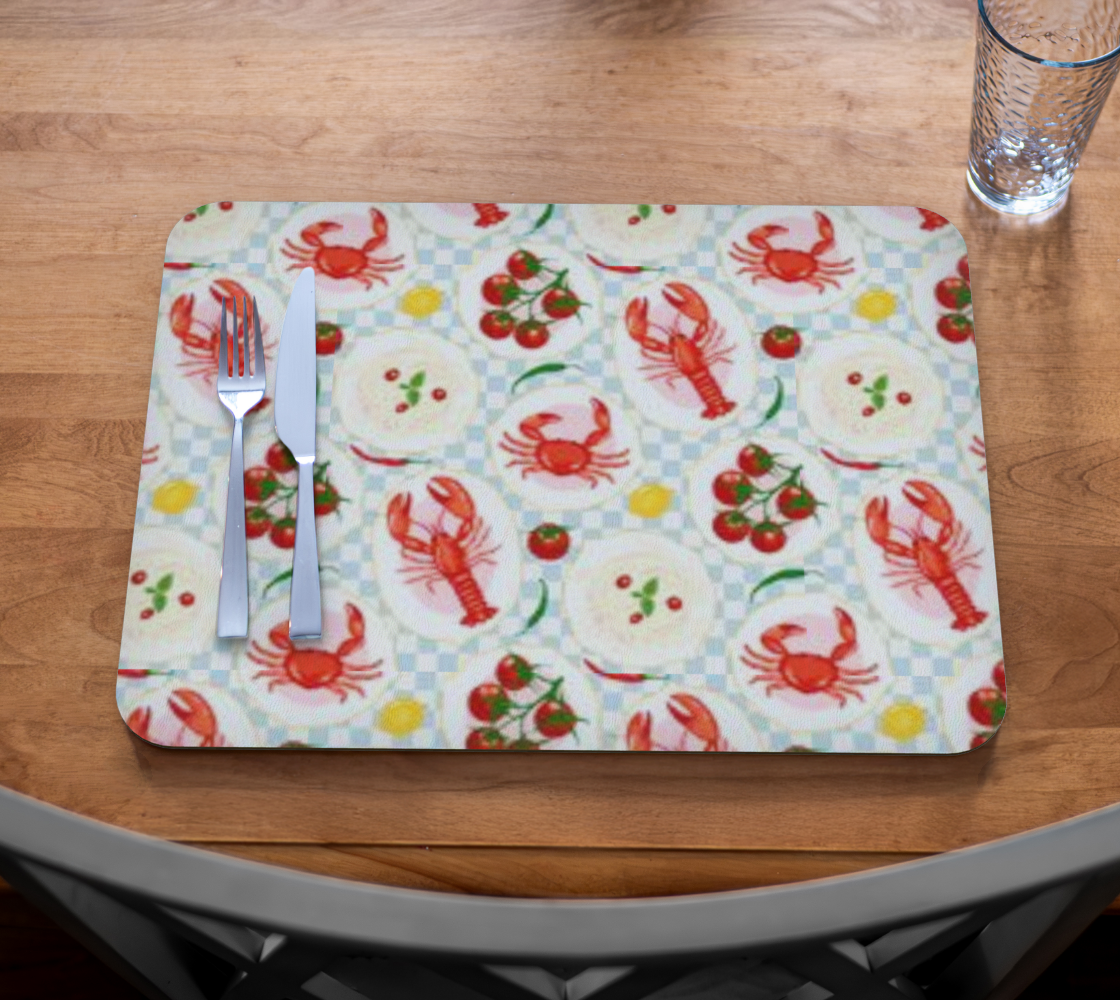 Seafood Dinner Place Mats