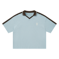 Unisex Color Block Polo Shirt