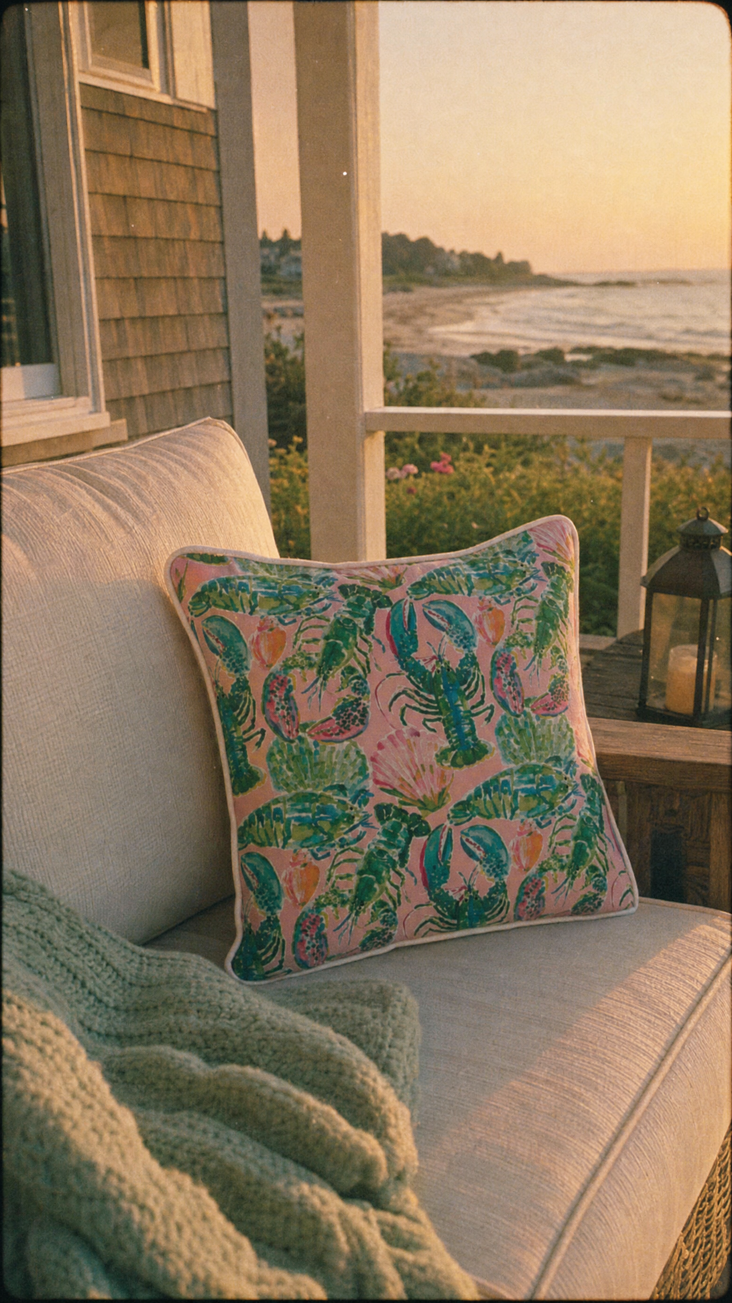 Lobsters just wanna have fun Pillow