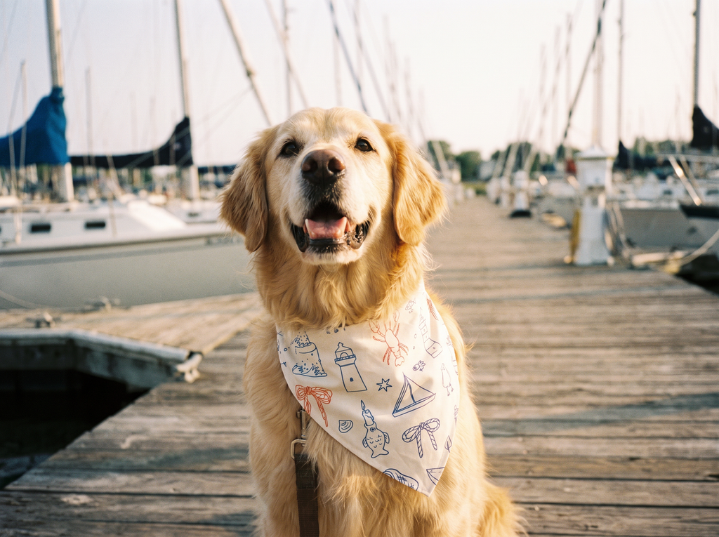 Salty Pup All-over print bandana