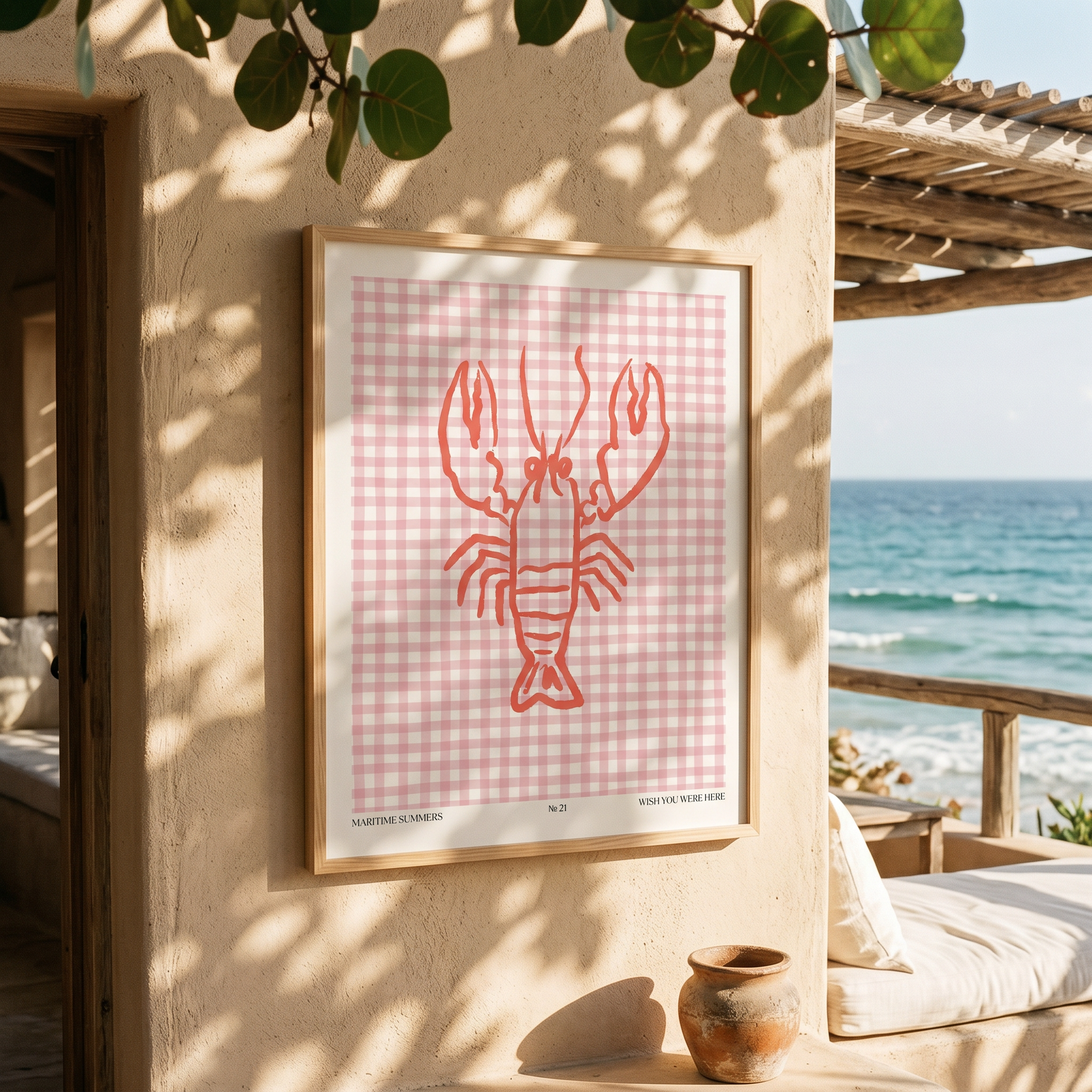 Lobster Season Classic Matte Paper Poster