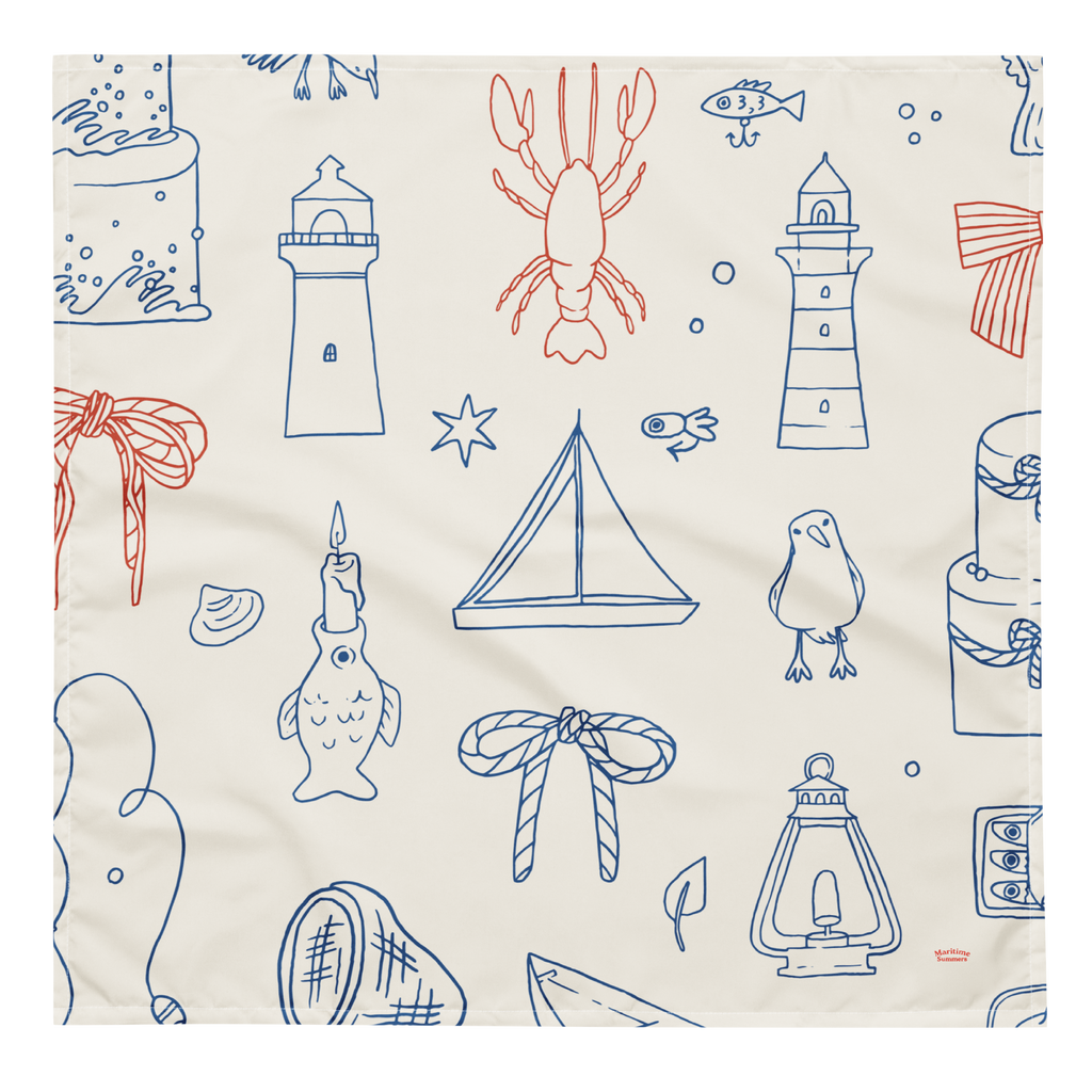 Salty Pup All-over print bandana
