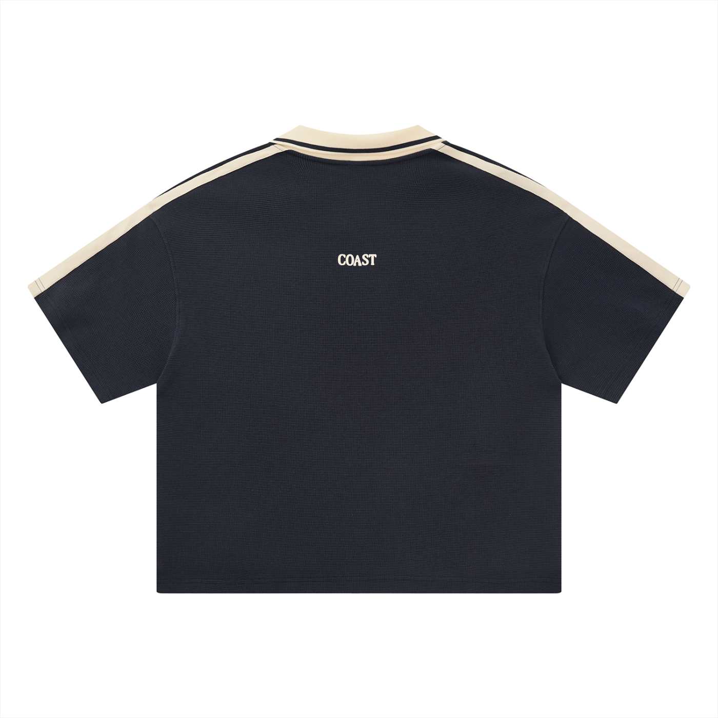 Unisex Color Block Polo Shirt