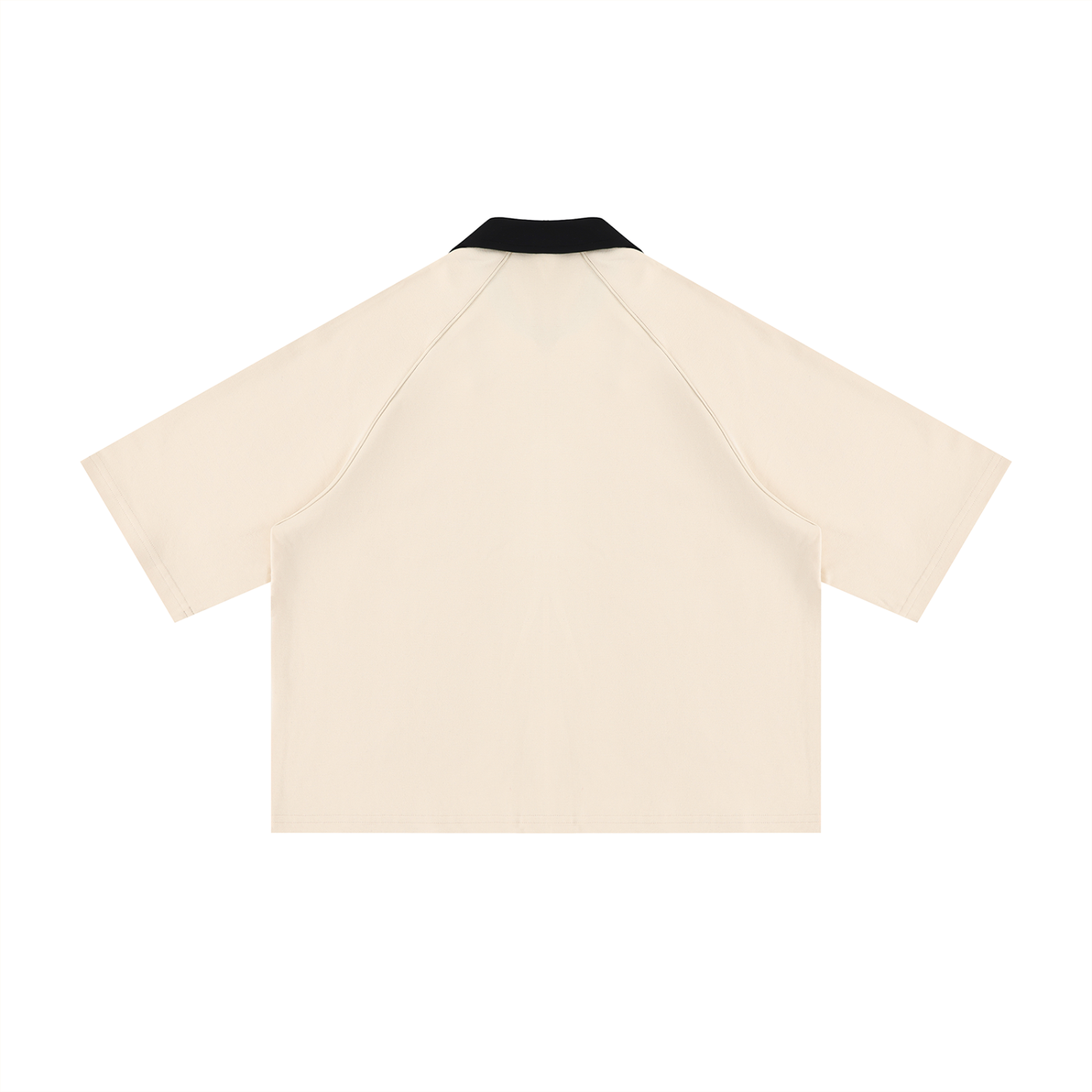 Unisex Color Block Boxy Short Sleeve Shirt